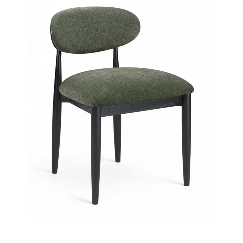 Meridian Furniture Riccio Olive Performance Fabric Dining Side Chair (Set of 2)