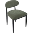 Meridian Furniture Riccio Olive Performance Fabric Dining Side Chair (Set of 2)