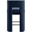 Meridian Furniture Zuno Navy Velvet Performance Fabric Counter Stool (Set of 2)