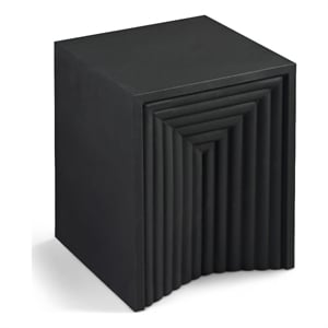 Meridian Furniture Centennial Black Iron End Table