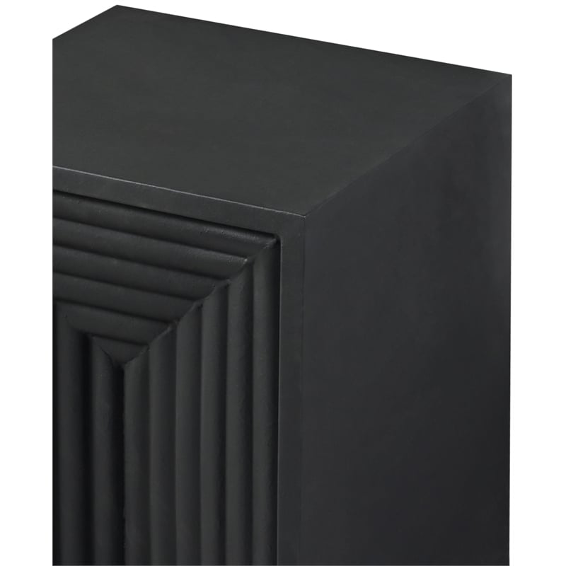 Meridian Furniture Centennial Black Iron End Table