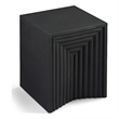 Meridian Furniture Centennial Black Iron End Table