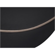 Meridian Furniture Swerve Black Velvet Upholstered Chair