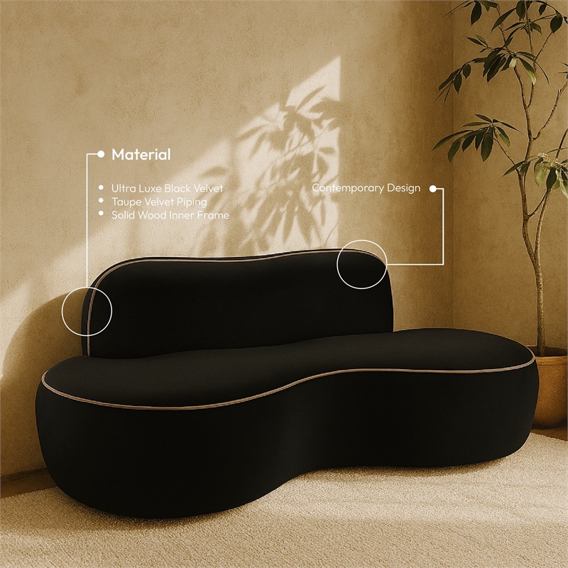 Meridian Furniture Swerve 77