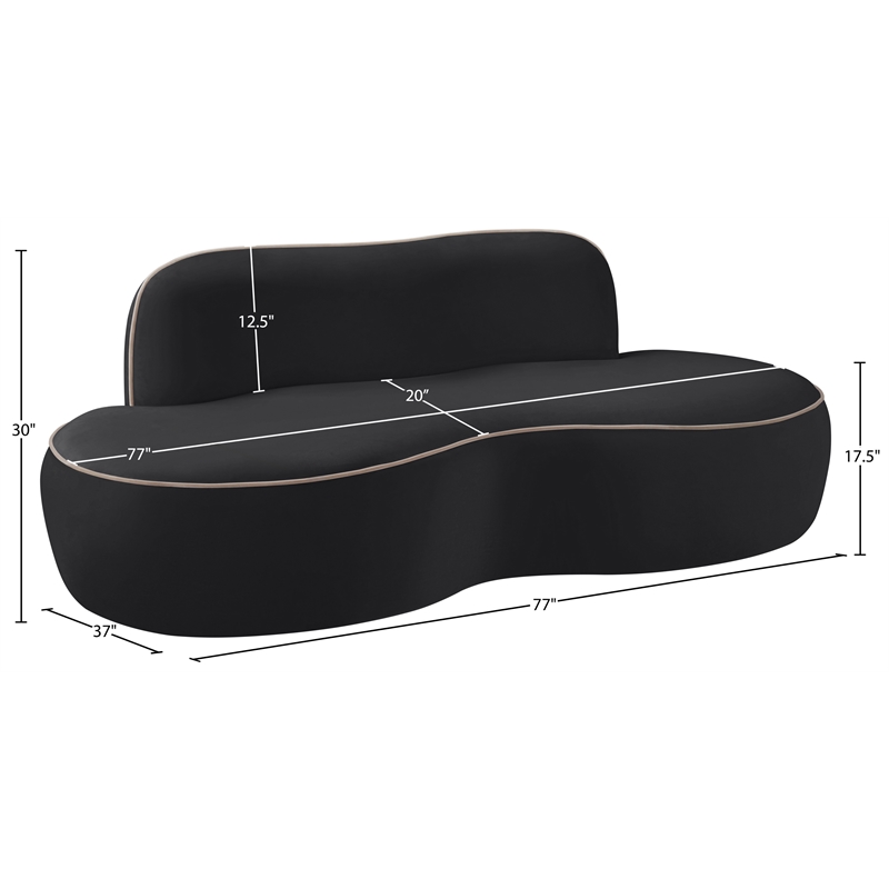 Meridian Furniture Swerve 77