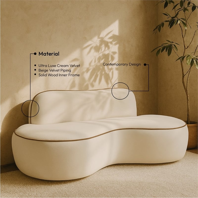 Meridian Furniture Swerve 77