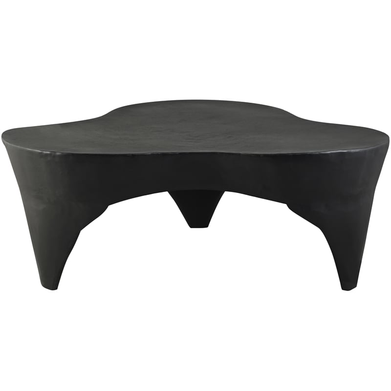 Meridian Furniture Bourges Black Aluminum Coffee Table