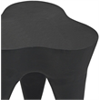 Meridian Furniture Bourges Black Aluminum End Table