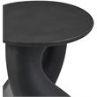 Meridian Furniture Talence Black Aluminum End Table