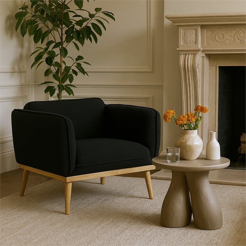 Meridian Furniture Talence Taupe Aluminum End Table