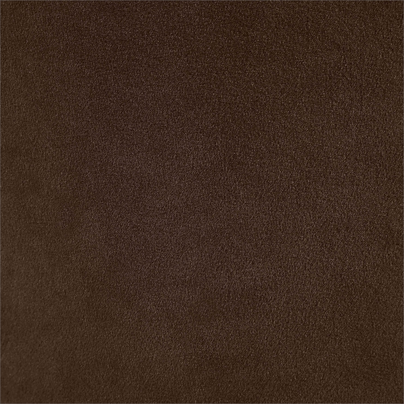 Meridian Furniture Varinelle Brown Velvet Upholstered Dining Chair (Set of 2)