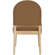 Meridian Furniture Varinelle Saddle Velvet Upholstered Dining Chair (Set of 2)