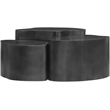 Meridian Furniture Banyan Black Iron Coffee Table