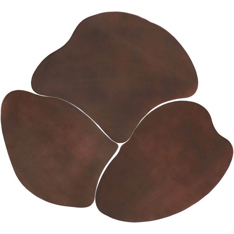 Meridian Furniture Banyan Brown Iron Coffee Table