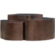 Meridian Furniture Banyan Brown Iron Coffee Table