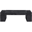 Meridian Furniture Stanton Black Solid Wood Coffee Table