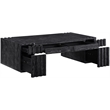 Meridian Furniture Stanton Black Solid Wood Coffee Table
