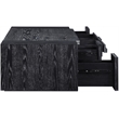 Meridian Furniture Stanton Black Solid Wood Coffee Table