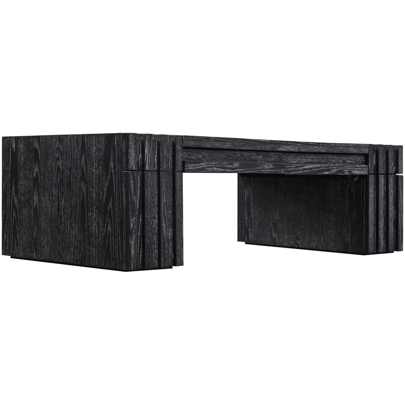 Meridian Furniture Stanton Black Solid Wood Coffee Table