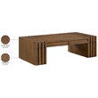 Meridian Furniture Stanton Brown Solid Wood Coffee Table