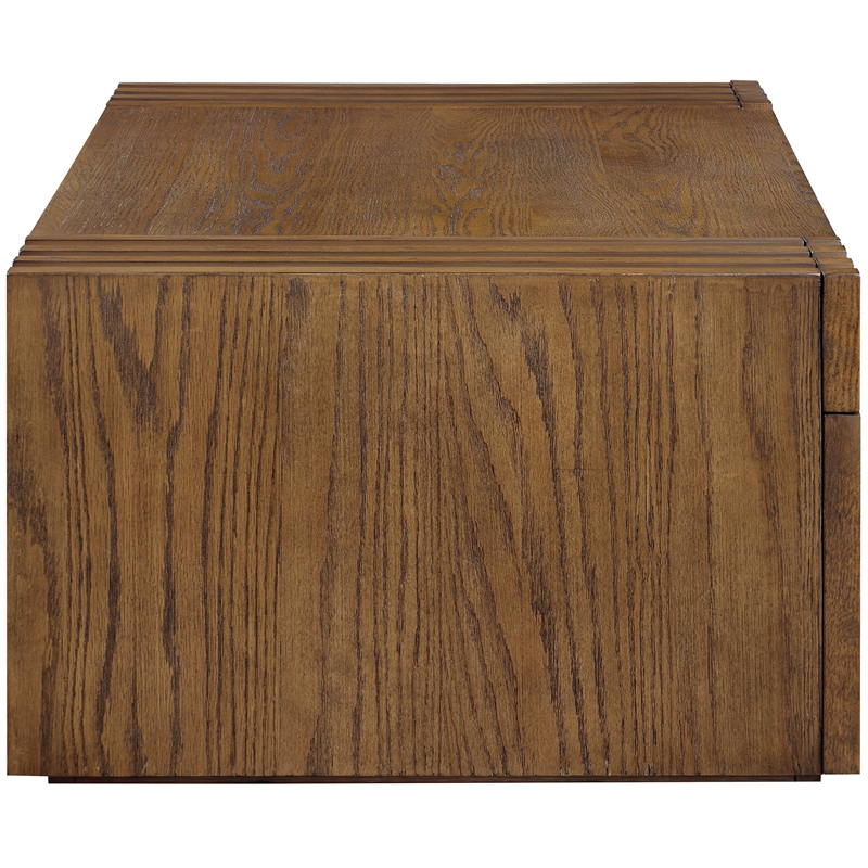 Meridian Furniture Stanton Brown Solid Wood Coffee Table