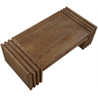 Meridian Furniture Stanton Brown Solid Wood Coffee Table