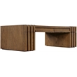 Meridian Furniture Stanton Brown Solid Wood Coffee Table