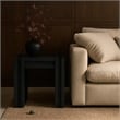 Meridian Furniture Stanton Black Solid Wood End Table
