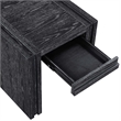 Meridian Furniture Stanton Black Solid Wood End Table