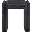 Meridian Furniture Stanton Black Solid Wood End Table
