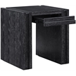 Meridian Furniture Stanton Black Solid Wood End Table
