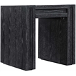 Meridian Furniture Stanton Black Solid Wood End Table