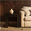Meridian Furniture Stanton Brown Solid Wood End Table