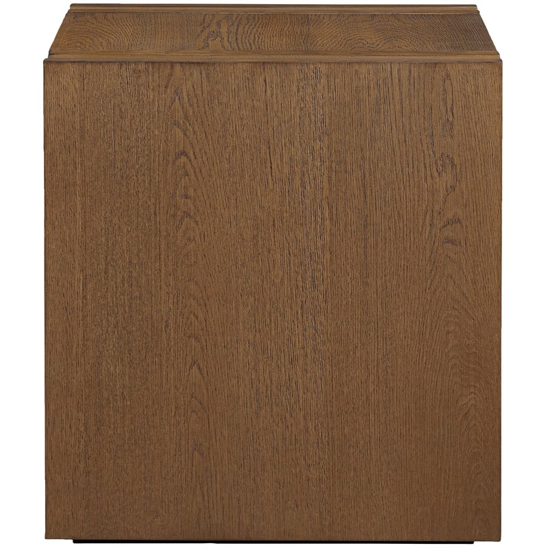 Meridian Furniture Stanton Brown Solid Wood End Table