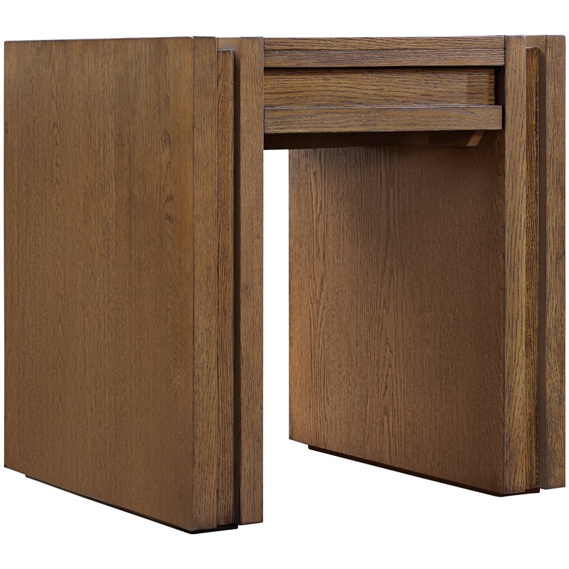 Meridian Furniture Stanton Brown Solid Wood End Table