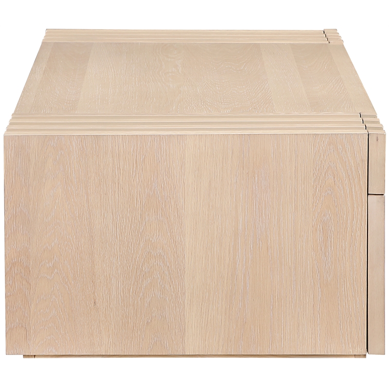 Meridian Furniture Stanton Natural Solid Wood Coffee Table
