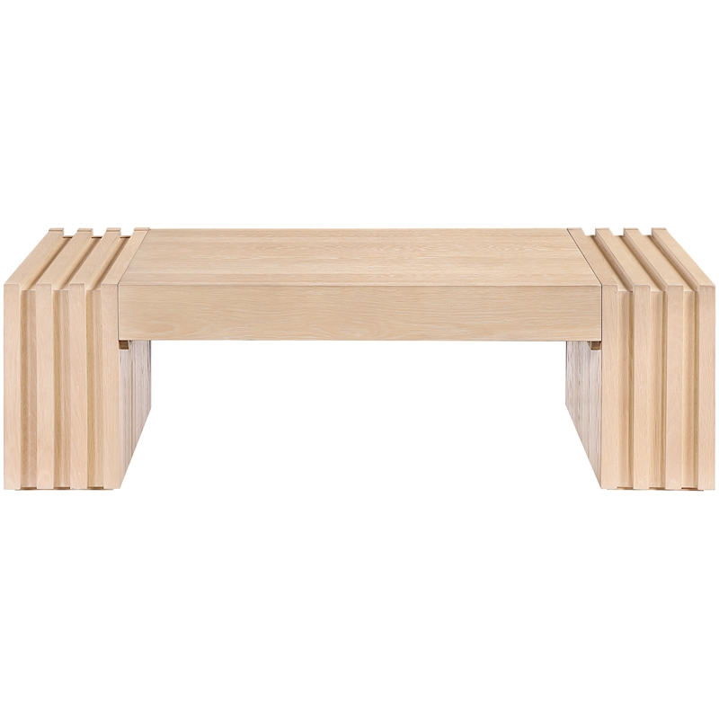 Meridian Furniture Stanton Natural Solid Wood Coffee Table