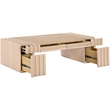 Meridian Furniture Stanton Natural Solid Wood Coffee Table