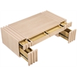 Meridian Furniture Stanton Natural Solid Wood Coffee Table