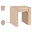 Meridian Furniture Stanton Natural Solid Wood End Table