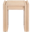 Meridian Furniture Stanton Natural Solid Wood End Table