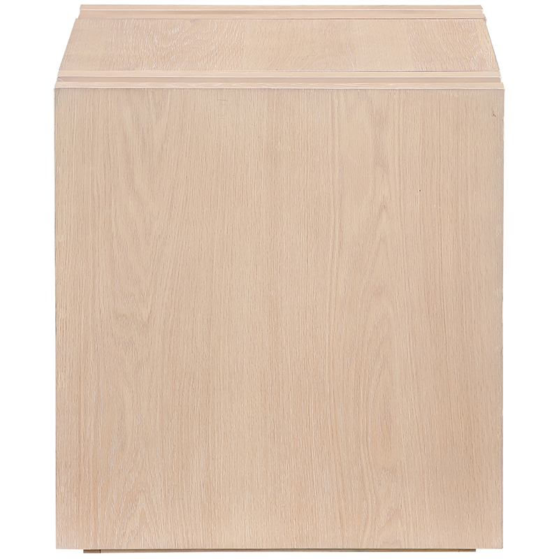 Meridian Furniture Stanton Natural Solid Wood End Table