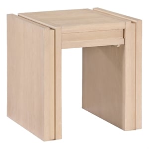 Meridian Furniture Stanton Natural Solid Wood End Table