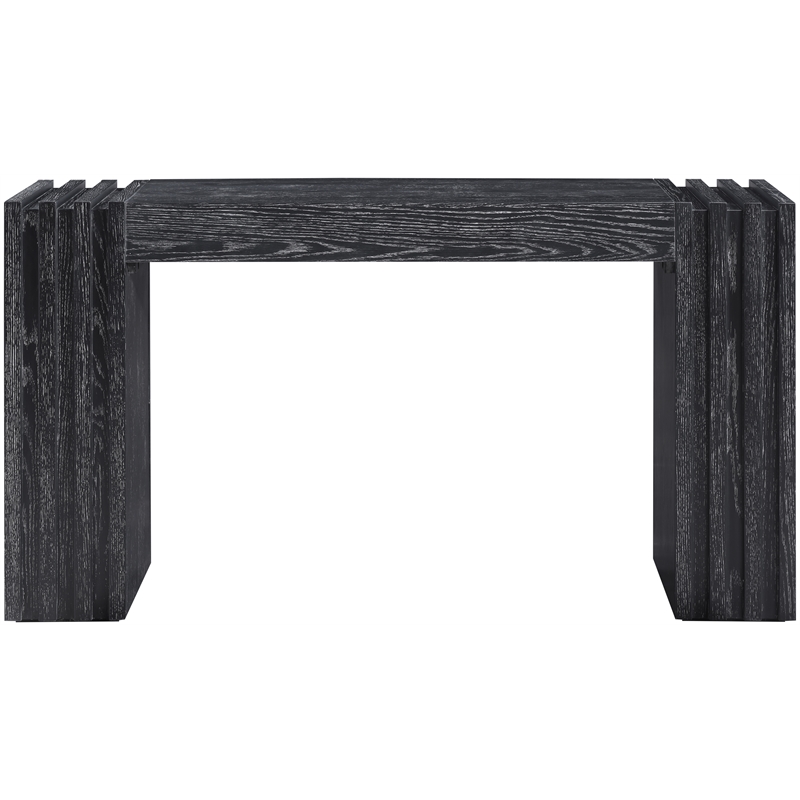 Meridian Furniture Stanton Black Solid Wood Console Table
