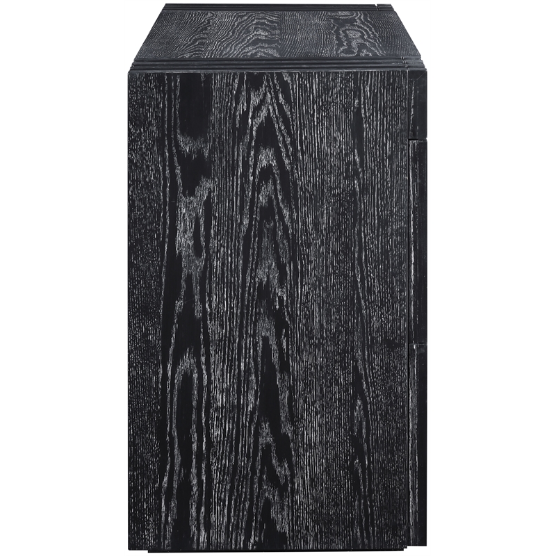 Meridian Furniture Stanton Black Solid Wood Console Table