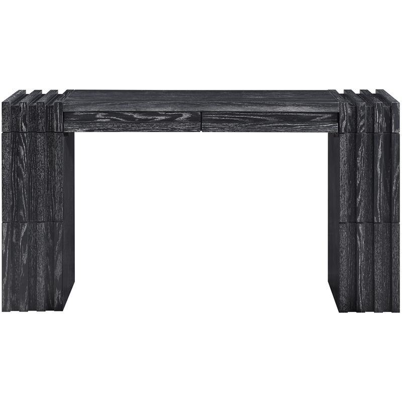 Meridian Furniture Stanton Black Solid Wood Console Table