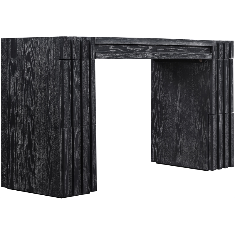 Meridian Furniture Stanton Black Solid Wood Console Table