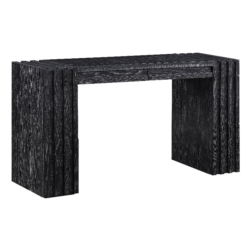 Meridian Furniture Stanton Black Solid Wood Console Table