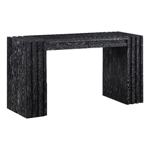 Meridian Furniture Stanton Black Solid Wood Console Table