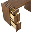 Meridian Furniture Stanton Brown Solid Wood Console Table